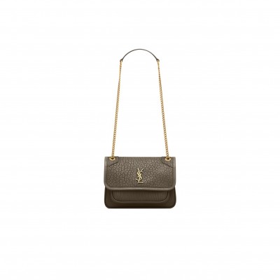 YSL NIKI MINI IN GRAINED LAMBSKIN 828736AACYT3212 (18*12.5*5cm)